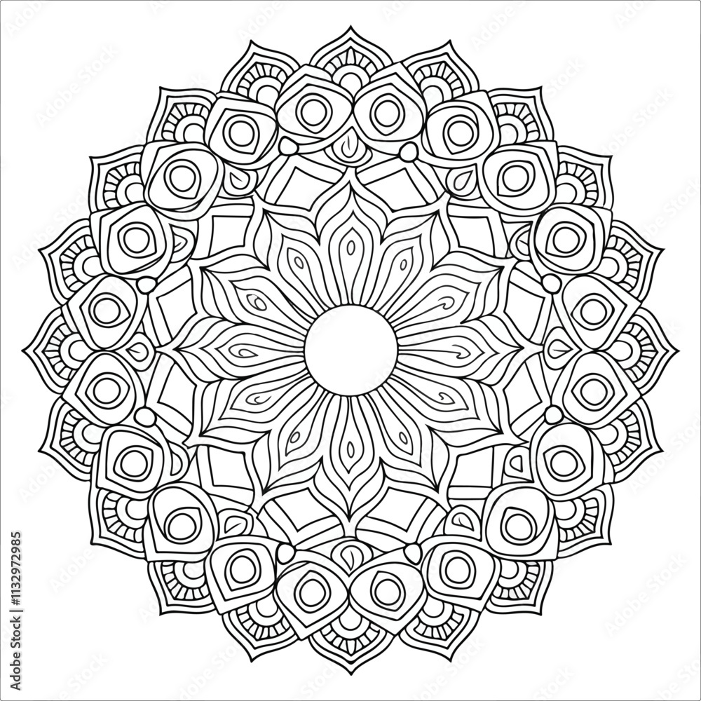 Fototapeta premium Mandala design