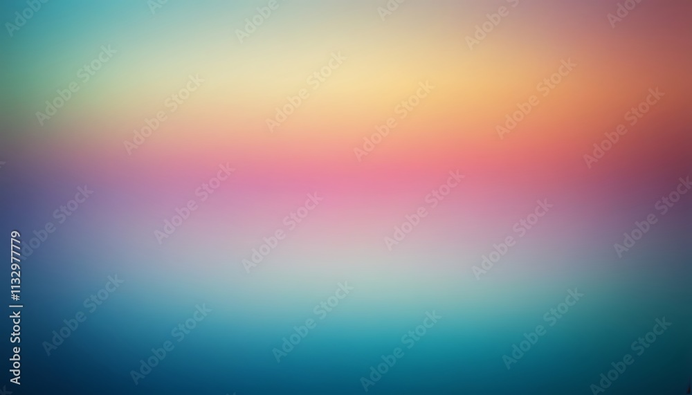Obraz premium pink yellow blue grainy background colourful, gradient, light, blue, cloud, orange, pattern, 6