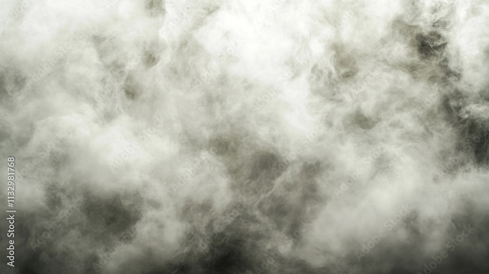 Fototapeta premium Abstract Smoke Texture with Grey Background