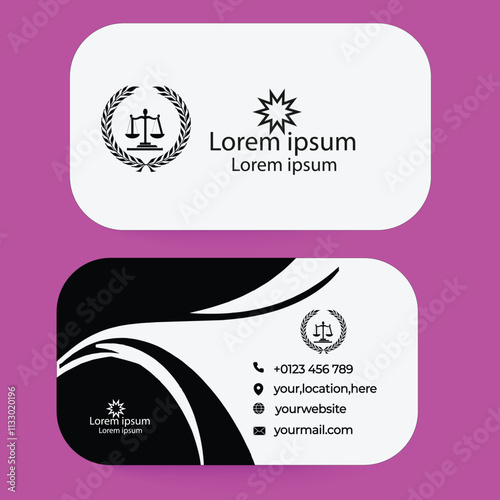 Professional lawyer contact information, expertise, and services displayed clearly.