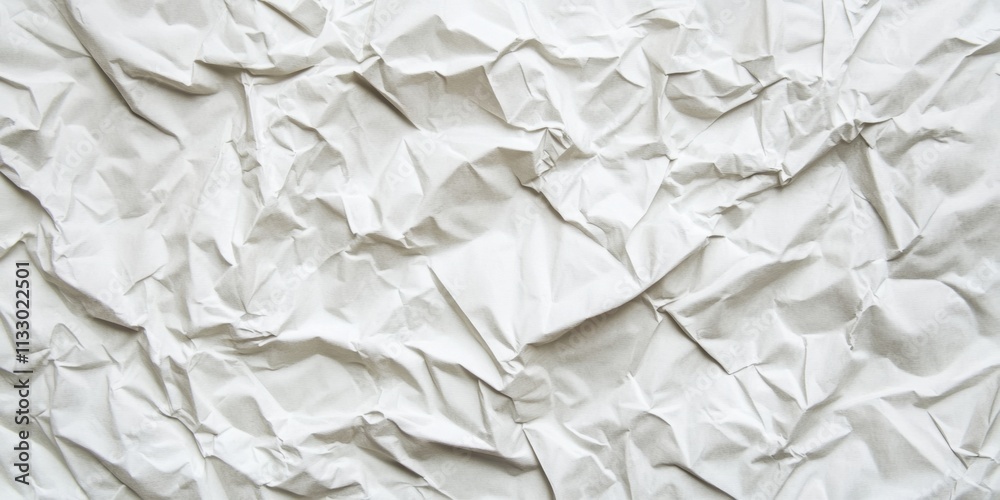 Obraz premium Journal page texture Crumpled white paper texture ce