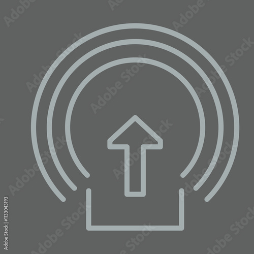 Upload icon design