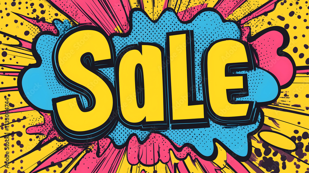 Fototapeta premium Modern Sale Banner Design