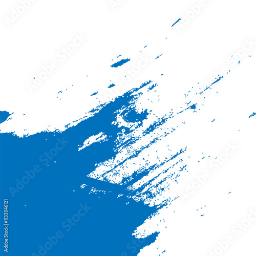 Creative abstract painting with wild brushstrokes Background. Vector watercolor art background.
