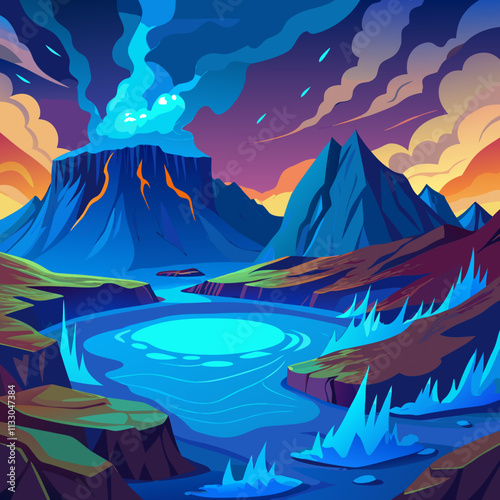 Witness the unique blue flames of Ijen Crater at dawn, and admire the turquoise lake surrounded by rugged volcanic walls.