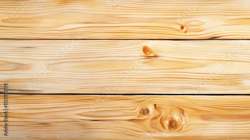 Light wood background. Horizontal wooden planks pine texture, top view