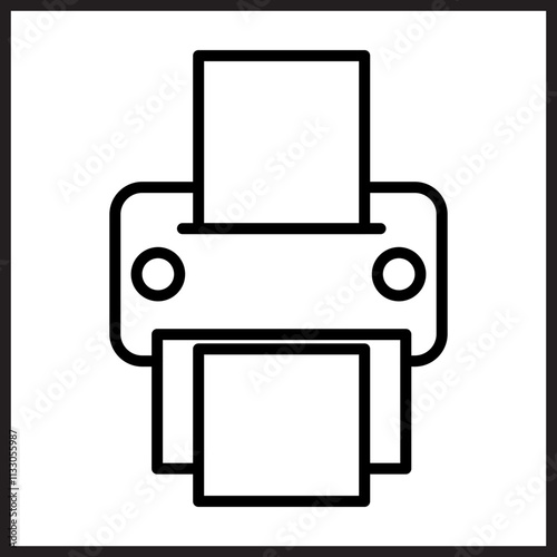 Print icon design