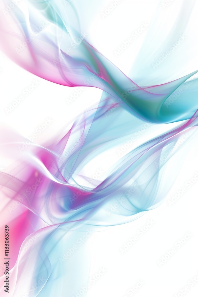 Fototapeta premium abstract background, pastel colors on a white background,
