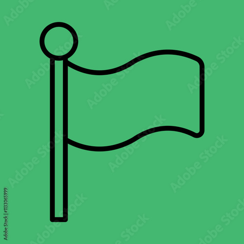 Flag icon design