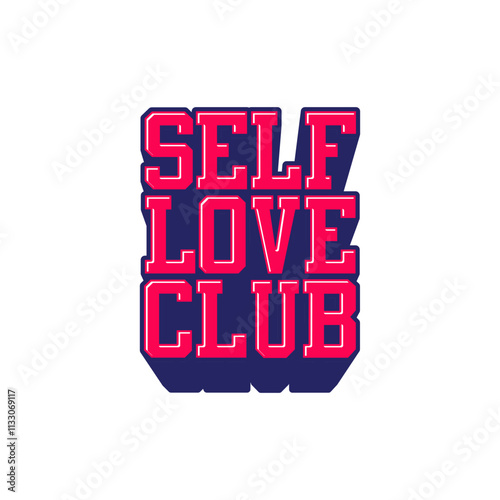 Selflove club atheltic style