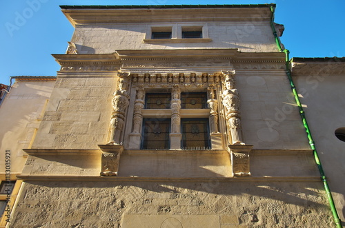 Maison des trois nourrices (XIIème siècle) à Narbonne. photo