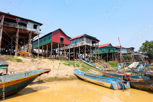 Kompong Khleang Floating Village 