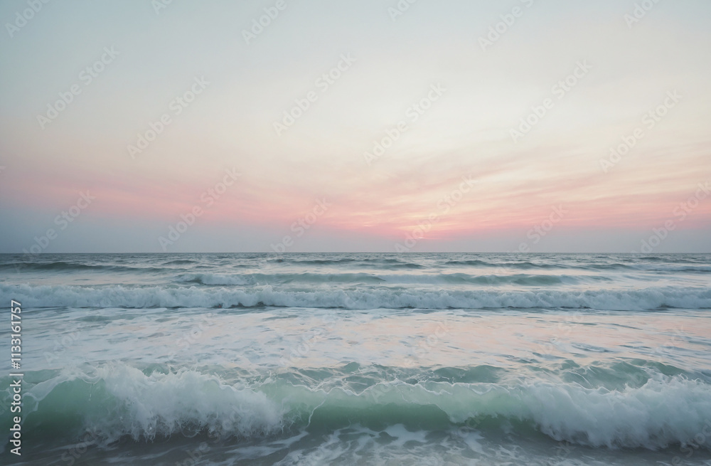 Fototapeta premium sunrise over the sea