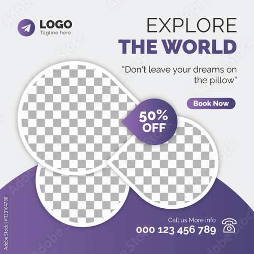 Social Media Banner Templates for Facebook, Instagram, and Other Platforms