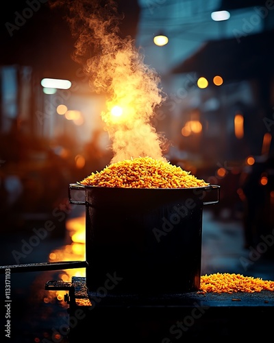 Haitian griot and rice, PortauPrince streets alive with joyous New Year parades photo