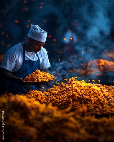 Haitian griot and rice, PortauPrince streets alive with joyous New Year parades photo