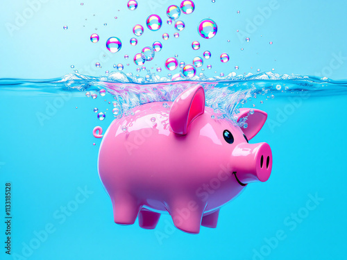 Piggy Bank, Savings, Money, Coins, Finance, Investment, Growth, Wealth, Pig, Cute, Pink, Plastic, Ceramic, Saving, Economy, Budget, Allowance, Childhood, Nostalgia, Coin Slot, Currency, Change, Piggy,