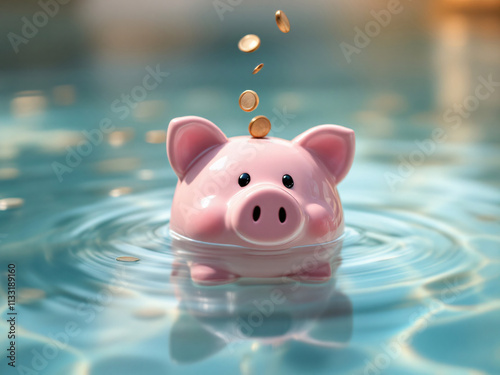 Piggy Bank, Savings, Money, Coins, Finance, Investment, Growth, Wealth, Pig, Cute, Pink, Plastic, Ceramic, Saving, Economy, Budget, Allowance, Childhood, Nostalgia, Coin Slot, Currency, Change, Piggy,