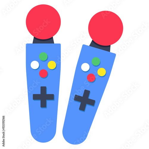 Modern design icon of game controller