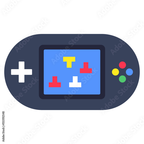 Modern design icon of gamepad