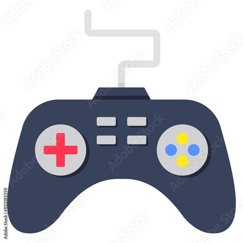 Modern design icon of gamepad