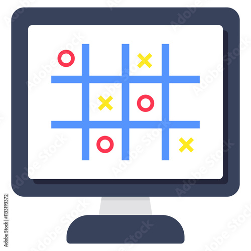 Premium download icon of tic tac toe