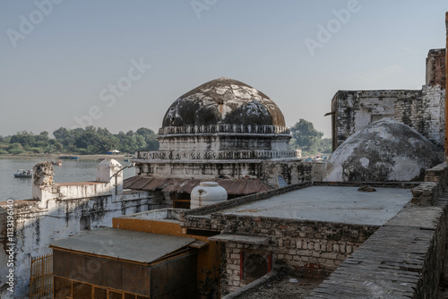 Old Mosque.Chowk Bazar. Mathura. India.