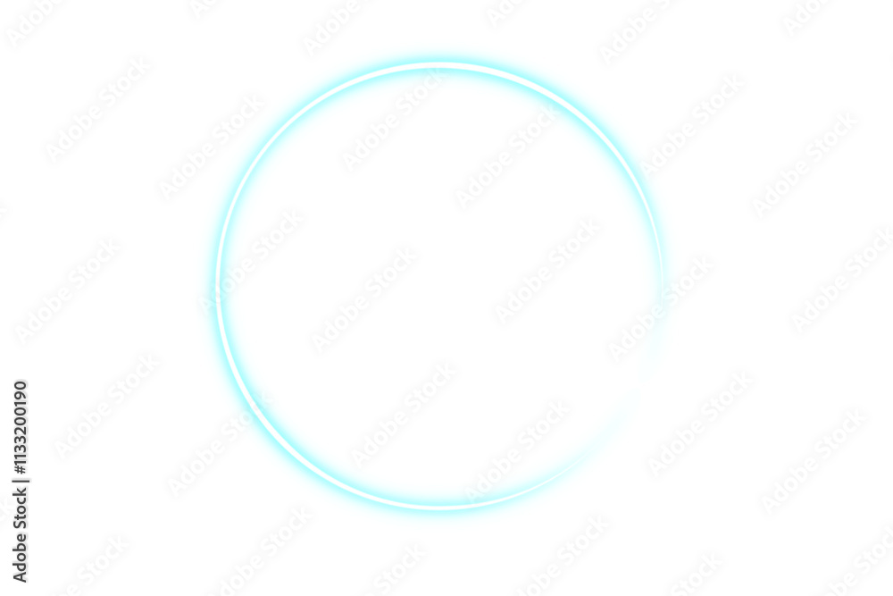 Shine blue neon circle frame for design
Shine blue neon circle frame for design
