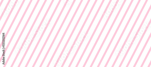 White and pink diagonal stripes background	