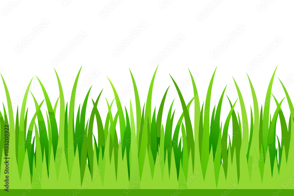 Obraz premium grass vector