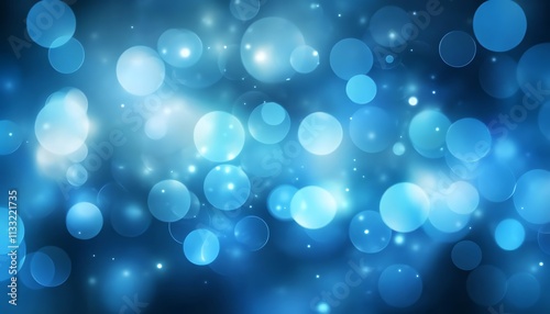 Blue winter background, smooth gradient