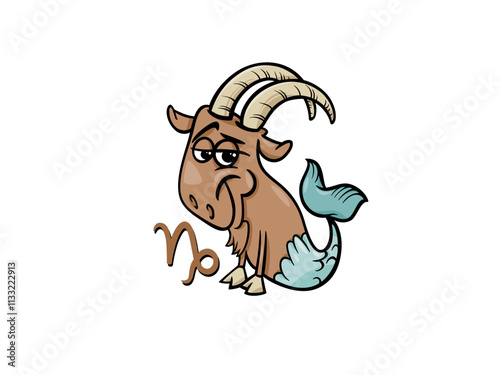 illustration of a goat 