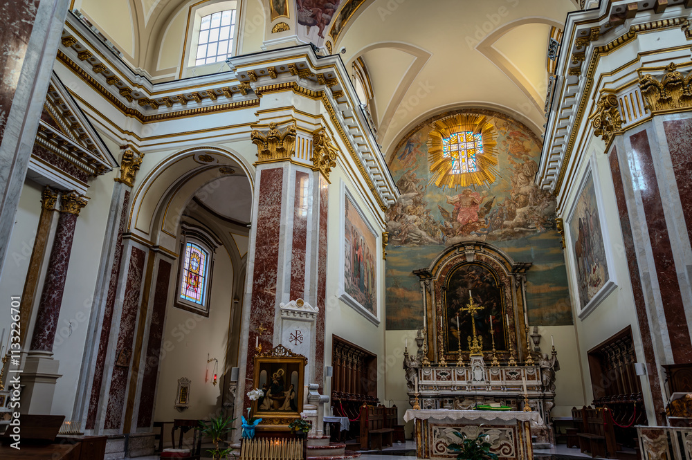 Obraz premium Isernia. The Cathedral of St. Peter the Apostle 1024