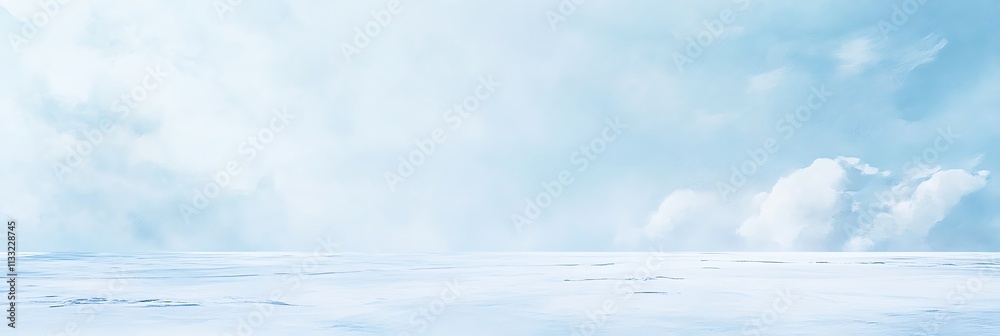 Obraz premium Light blue background with diagonal lines, winter background