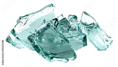 Wallpaper Mural Cracked Glass Texture Background , Broken glass on transparent background Torontodigital.ca