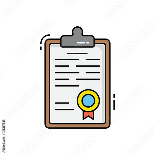 declaration vector icon