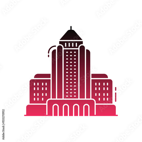 Los angeles vector icon