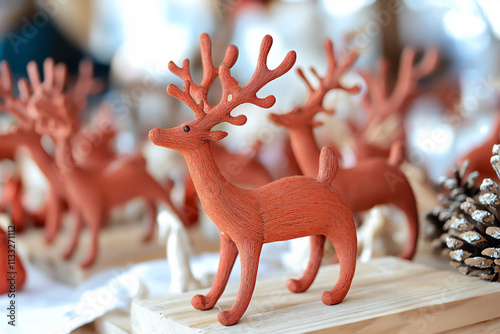  a diy christmas reindeer craft project featuring beautifully crafted rein
