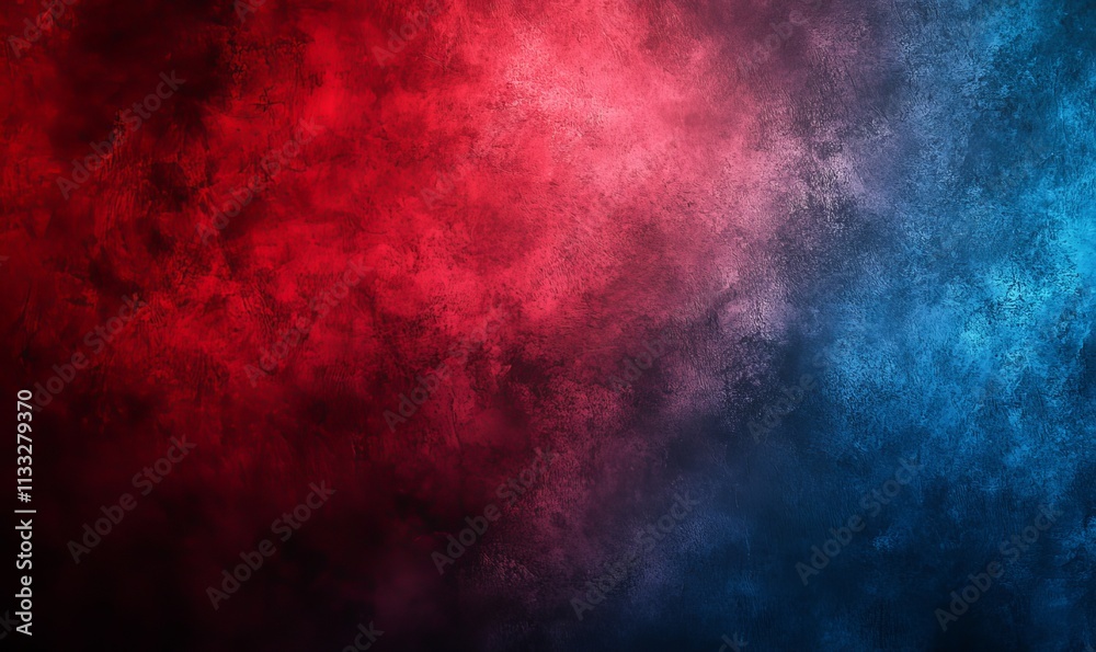 Blue Red Colors Gradient Background with a Grainy Texture, Generative AI Blue Red Colors Gradient Background with a Grainy Texture, Generative AI
