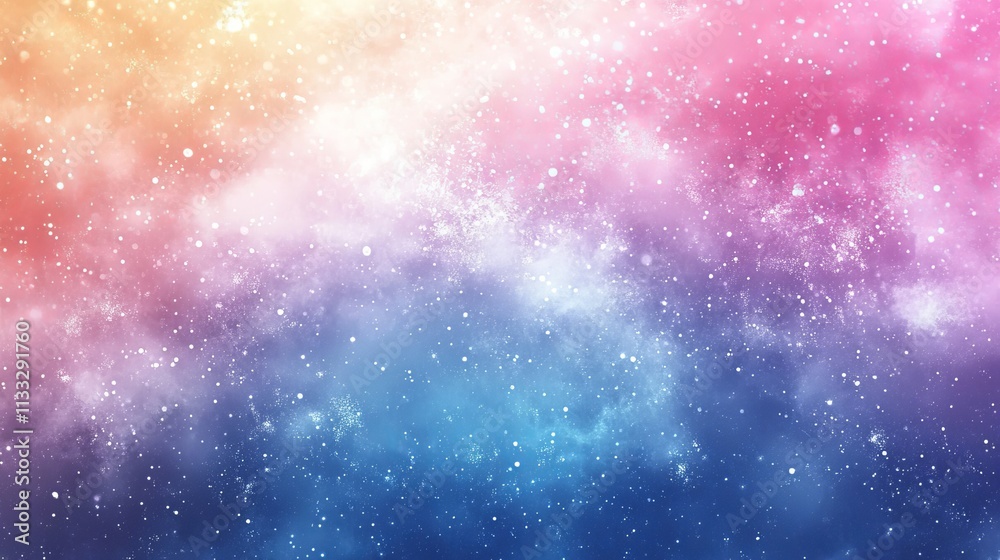 Obraz premium Light Colors Gradient Background with a Grainy Texture, Generative AI