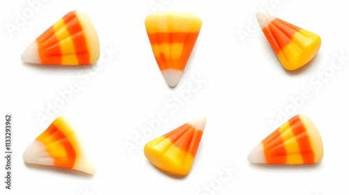 candy cornon isolated on a white background photo