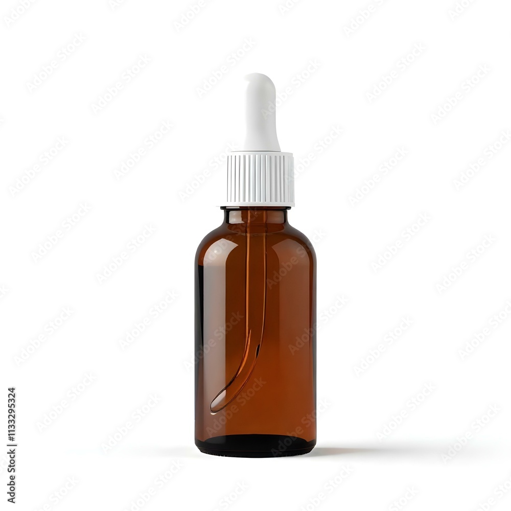 Fototapeta premium dropper bottle mockup