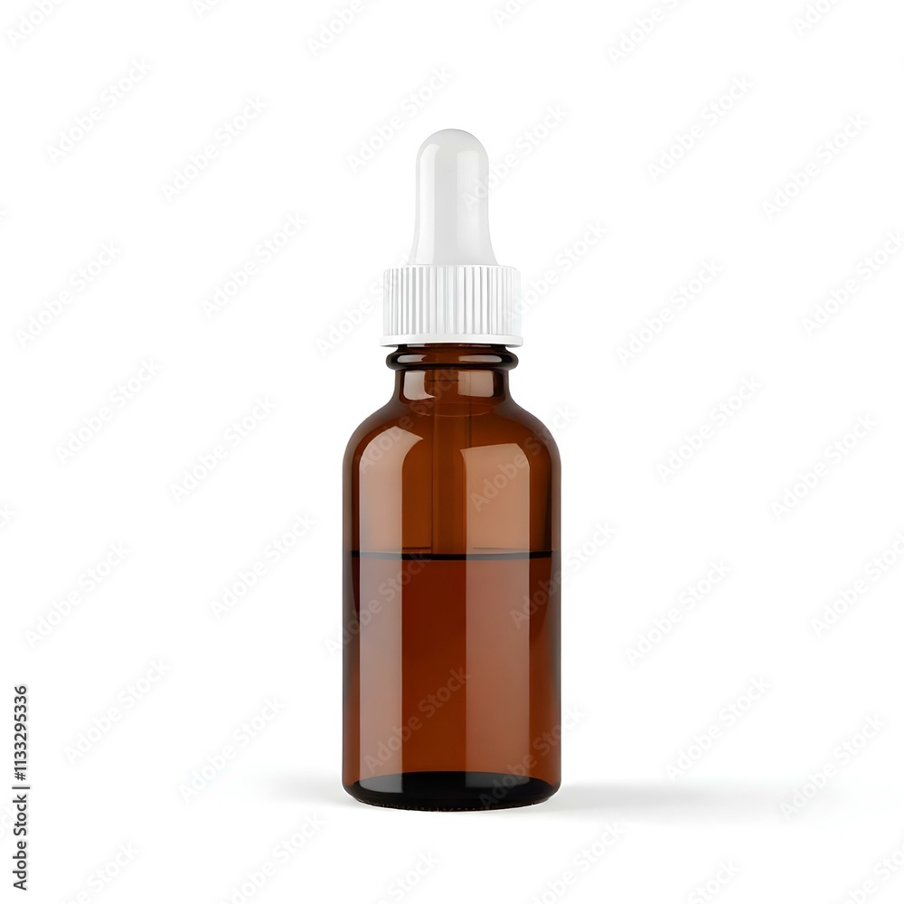 Fototapeta premium dropper bottle mockup