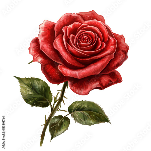 Valentines Rose PNG, Rose for Valentine, Love Rose Clipart, Romantic Rose PNG, Valentine's Day Flower, Red Rose PNG, Valentine’s Day Rose Illustration, Heart Rose PNG, Rose for Love photo