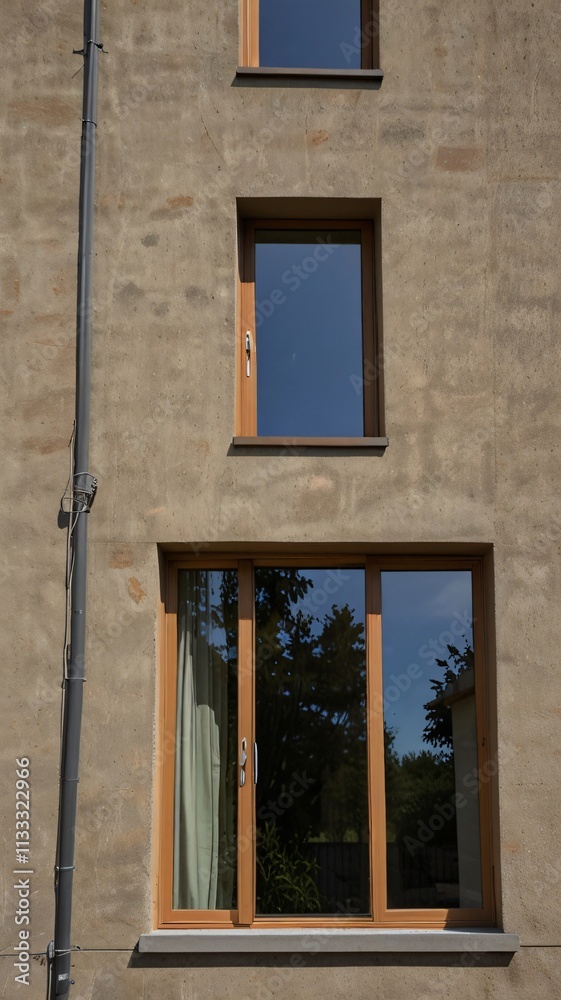 Obraz premium Window. The best image for inspiration on the latest trends in current seasonal designs.