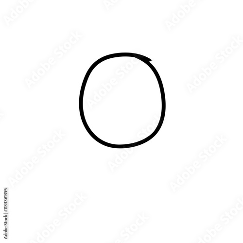Hand Drawn Circle Line