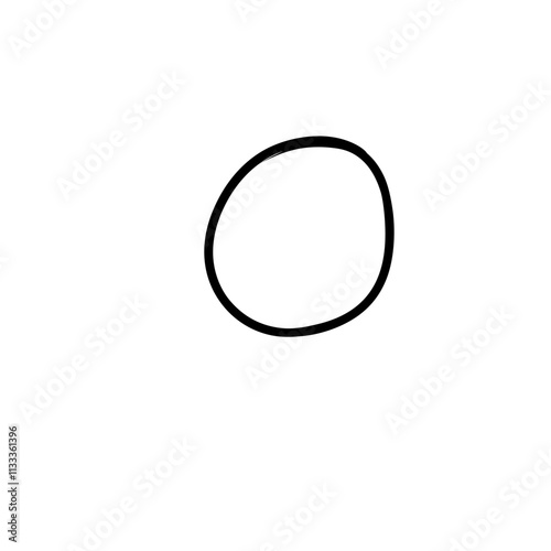 Hand Drawn Circle Line