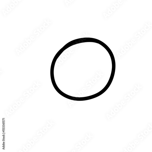 Hand Drawn Circle Line