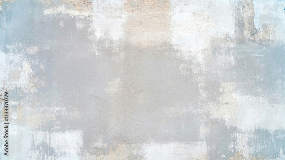 Fototapeta premium Texture of wall with gray plaster and paint in abstract design for background