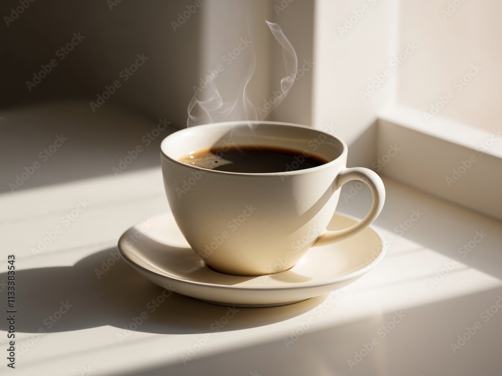 Obraz premium coffee cup a cozy intimate image of a coffee cup